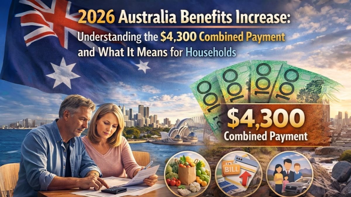2026 Australia Benefits Increase: Understanding the $4,300 Combined Payment and What It Means for Households