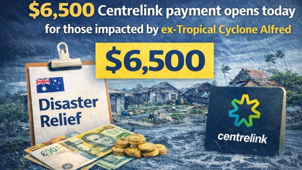 $6,500 Centrelink payment opens today for those impacted by ex-Tropical Cyclone Alfred