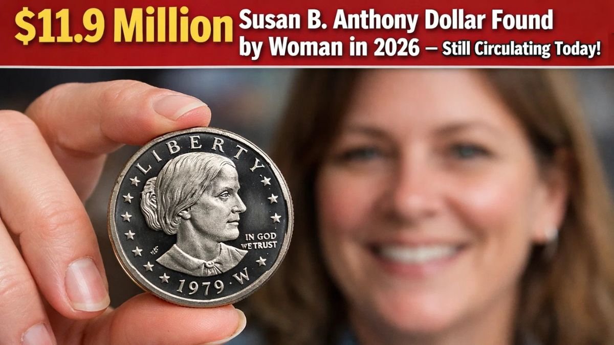 $11.9 Million Susan B. Anthony Dollar Found by Woman in 2026 — Still Circulating Today!