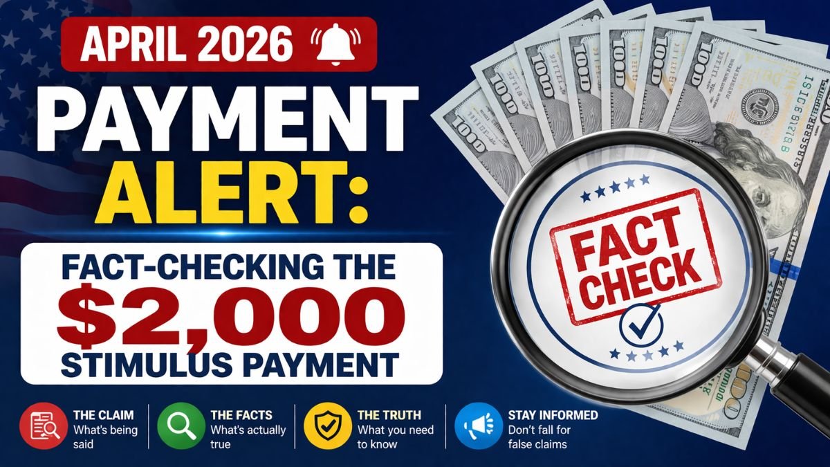 April 2026 payment alert: Fact-Checking the $2,000 stimulus payment