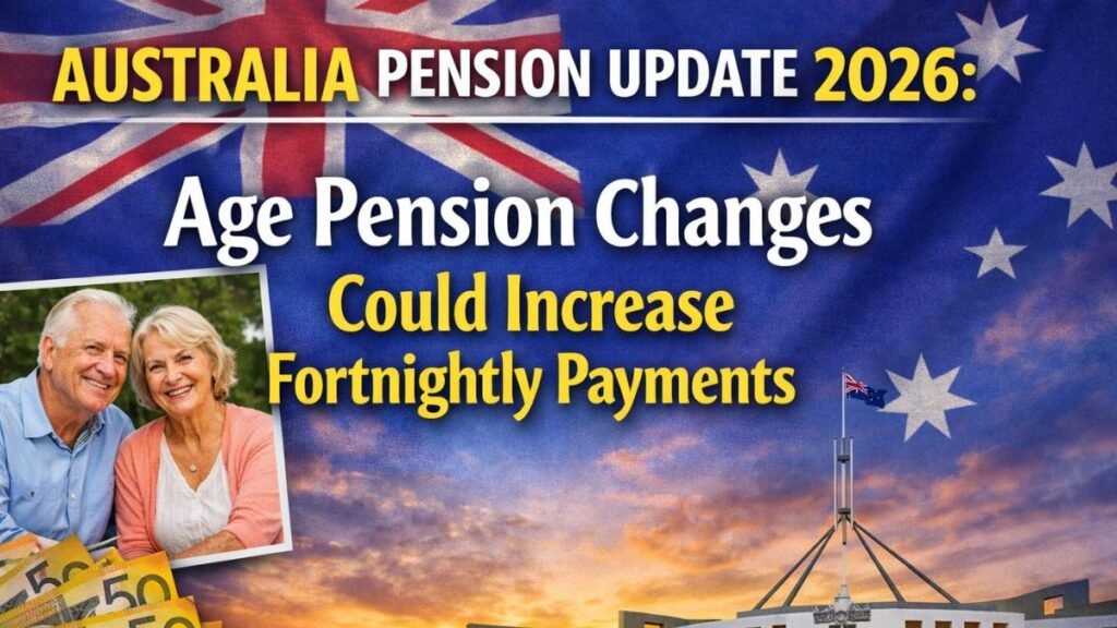 Australia Pension Update 2026: Age Pension Changes Could Increase Fortnightly Payments