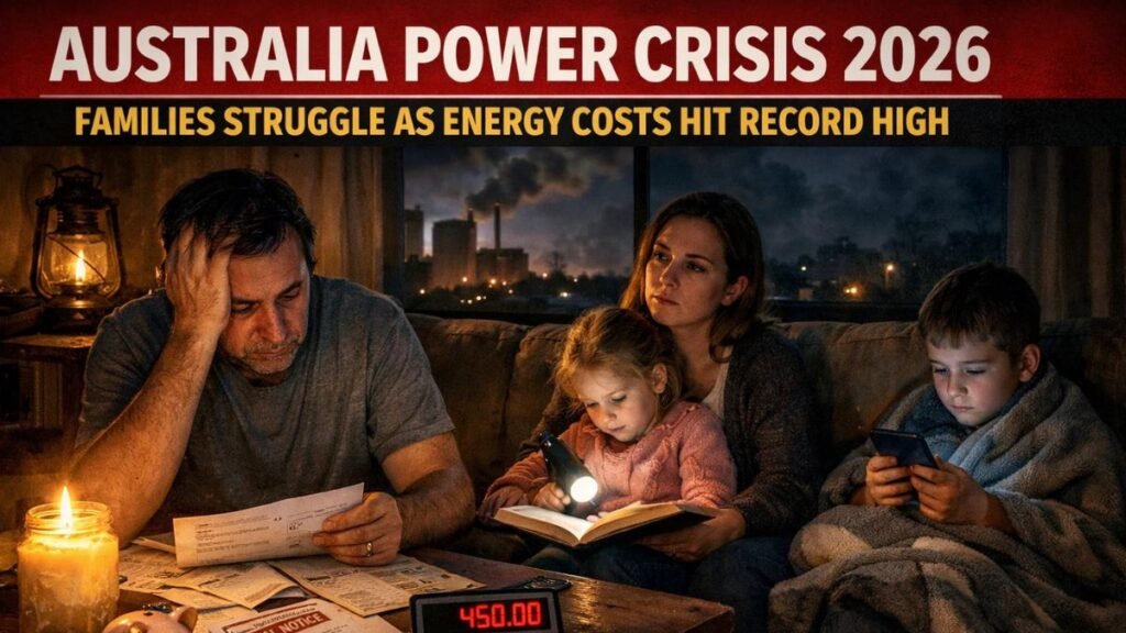 Australia Power Crisis 2026: Families Struggle as Energy Costs Hit Record High