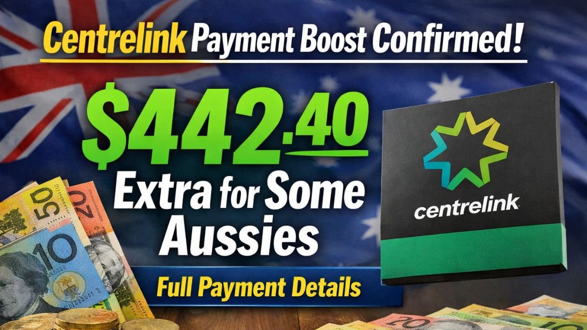 Centrelink Payment Boost Confirmed: $442.40 Extra for Some Aussies — Full Payment Details