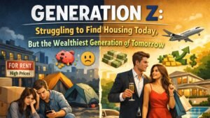Génération Z : En difficulté pour se loger aujourd’hui, mais future génération la plus riche