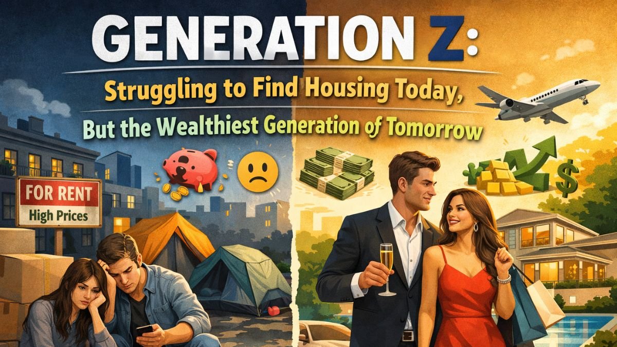 Génération Z : En difficulté pour se loger aujourd’hui, mais future génération la plus riche