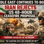 Middle East continues to boil: Iran rejects US 48-hour ceasefire proposal