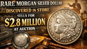 Rare Morgan Silver Dollar Discovered in Store Sells for $2.8 Million at Auction