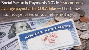 Social Security Payments 2026: SSA confirms average payout after COLA hike – Check how much you get based on your retirement age