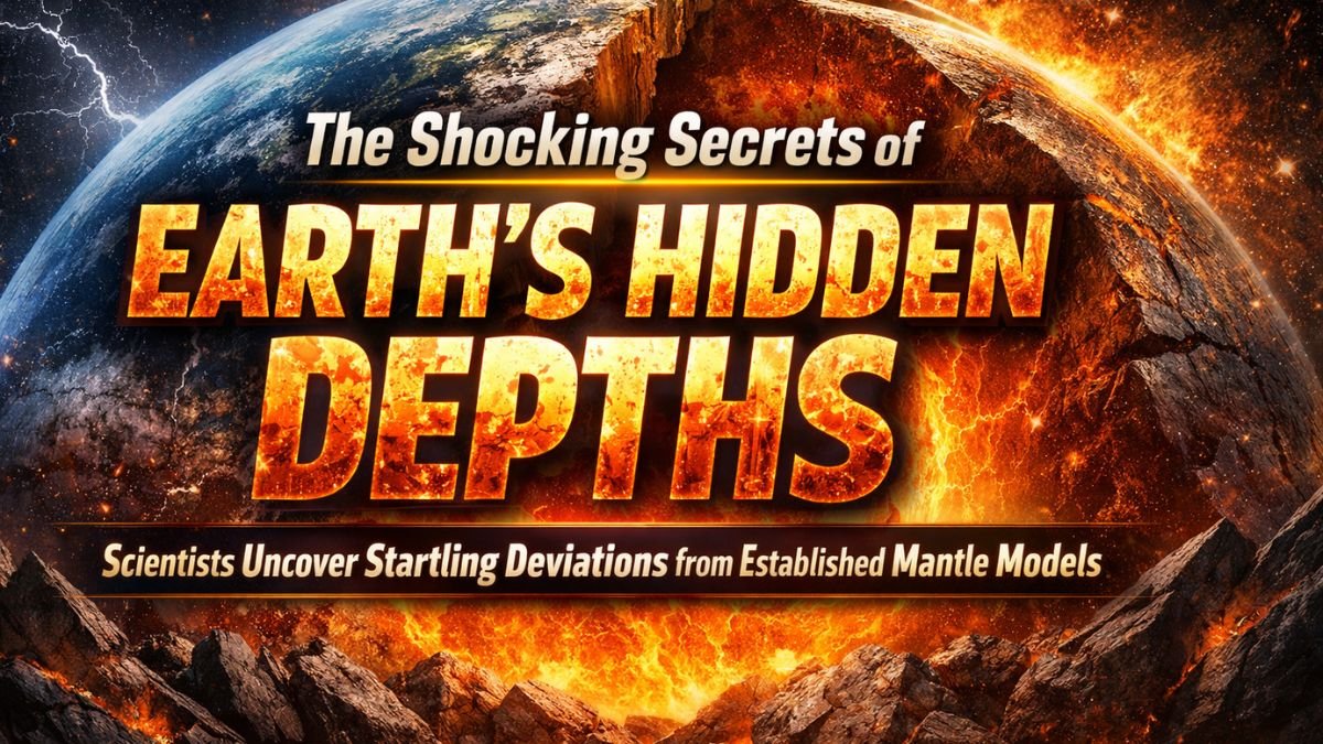 The Shocking Secrets of Earth’s Hidden Depths: Scientists Uncover Startling Deviations from Established Mantle Models