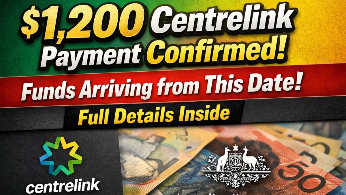$1,200 Centrelink Payment Confirmed! Funds Arriving from This Date – Full Details Inside